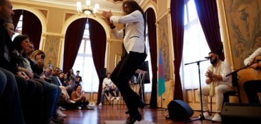 Foto portada: el bailaor gitano Francesc Amador, al Principal. Autor: D.Jiménez.