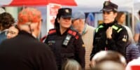 Dispositiu conjunt per Sant Jordi. Autor: D.Jiménez.