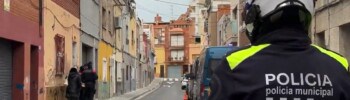 Desallotjament al carrer d'Osona (Ca n'Oriac). Font: Ajuntament.