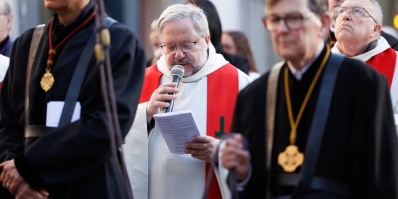 Via Crucis de Divendres Sant a Sabadell, el 18 d'abril de 2025. Autor: D.Jiménez. 