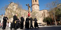 Via Crucis de Divendres Sant a Sabadell, el 18 d'abril de 2025. Autor: D.Jiménez.