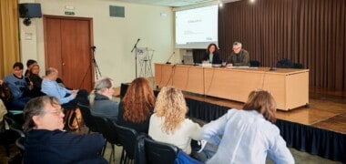 Foto de portada: Ponència de Sònia Olivella. Autor: Albert P