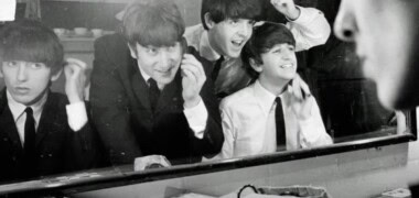 Foto de portada: Instantània del reportatge dels Beatles.