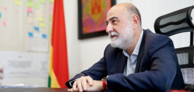 Xavier Garcés, alcalde de Barberà del Vallès. Autor: David Jiménez.