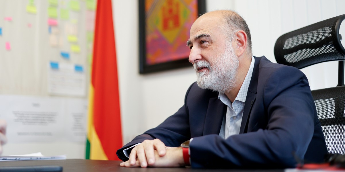 Xavier Garcés, alcalde de Barberà del Vallès. Autor: David Jiménez.