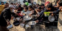 Imágenes de verguenza en Gaza.