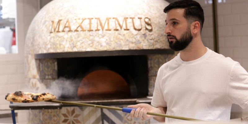 Una pizza a Maximmus Pizza, una de les 50 millors pizzeries d'Espanya. Autor: D.Jiménez.