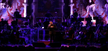Concert d'Ismael Serrano amb l'Orquestra Simfònica del Vallès. Autor: ACN.