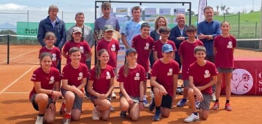 Foto de portada: Guanyadors del torneig ITF del Cercle Sabadellès. Autor: RFET