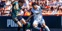 Morcillo, en una jugada durant el partit