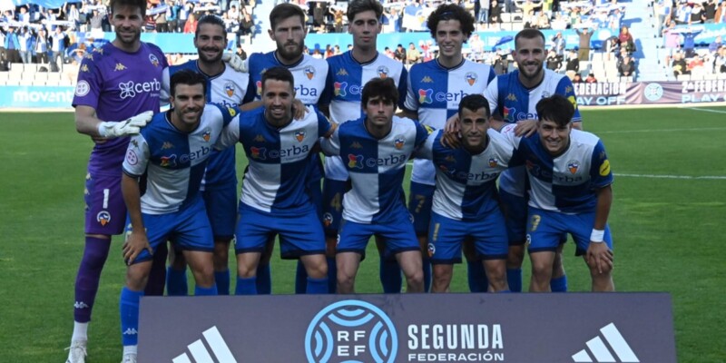 Onze inicial avui a la Nova Creu Alta. Autor: Críspulo Díaz