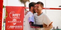 Foto de portada: Pol Filella, emocionat al guanyar el nacional. Cedida