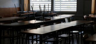 L'aula d'una escola, en una imatge d'arxiu. Autor: ACN.