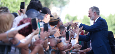 Visita de Felip VI i Letícia a Badia del Vallès. Autor: David Jiménez.