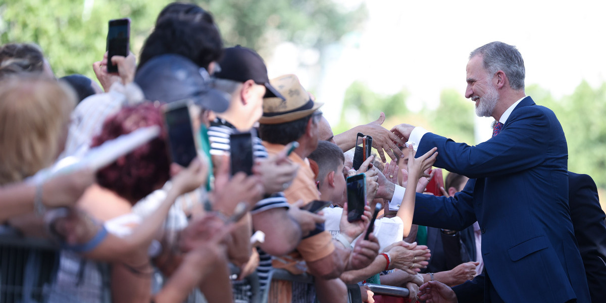 Visita de Felip VI i Letícia a Badia del Vallès. Autor: David Jiménez.