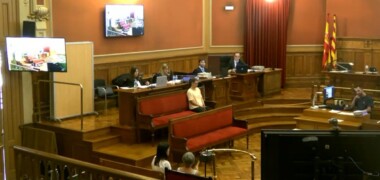 Un moment del judici per l'assassinat d'un home a Ripollet. Autor: ACN.