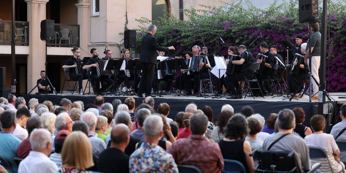 L'Orquestra d'Acordions, al Festival Internacional de Música. Autor: D.Jiménez.