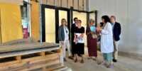 Foto portada: la consellera de Salut, Olga Pané, visitant el que seran les noves urgències pediàtriques del Parc Taulí, que vol portar les consultes externes a la caserna. Autor: J.d.A.