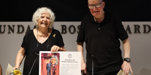 Nomenament de Membres Bàrbars de l'Any a Paquita Company i Francesc Ventura. Autor: D.Jiménez.