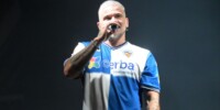 Pedro Capó, a Sabadell, en els concerts del CE Sabadell. Autor: CE Sabadell / X.
