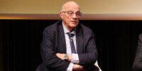 Josep Oliu, president del Banc Sabadell, aquest dilluns al fòrum de elEconomista.es. Autor: acn.