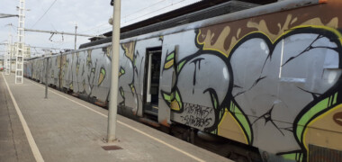 Trens pintats, en una imatge d'arxiu. Autor: acn.