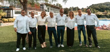 Foto de portada: el nou equip directiu del Cercle Sabadellès, amb en Josep Lluís Llusià. Cedida