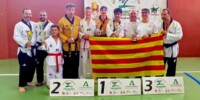 Foto de portada: l'equip de poomsae i parapoomsae del Su-Ba-Lee. Cedida