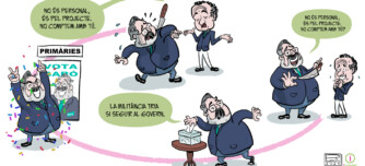 'Crisi a Junts' (13/7/25). Autor: R. Surroca