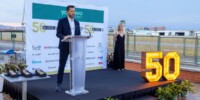 Jaume Llop, president del Gremi de Mobilitat, durant la celebració del 50è aniversari de l'entitat. Autor: cedida.