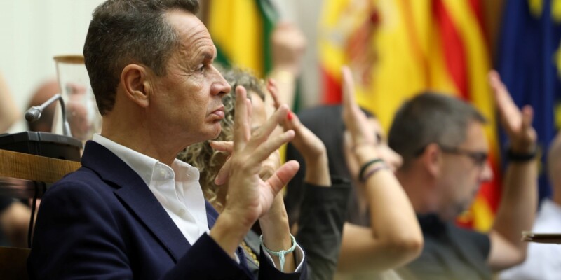 El tinent d'alcaldessa i portaveu de Junts, Lluís Matas. Autor: D.Jiménez. 