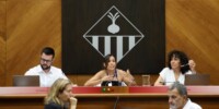 Foto portada: Marta Farrés, durant el ple. Autor: D.Jiménez.