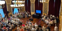 Acte de reconeixement a l'alumnat amb les notes més altes a les PAU. Autor: cedida.