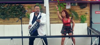 Pedro Morales i Cristina Manzano, al Sabadell Sound Fest. Autor: Xavi Rosell