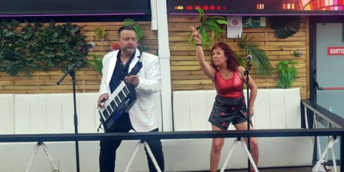 Pedro Morales i Cristina Manzano, al Sabadell Sound Fest. Autor: Xavi Rosell