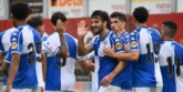 Foto de portada: celebració gol Bonaldo, amb capoeira. Autor: Críspulo Díaz