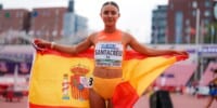 Foto de portada: Sofia Santacreu, medalla d'or a Tampere. RFEA, Sportmedia